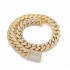 20MM Four Rows Cuban Chain Necklace