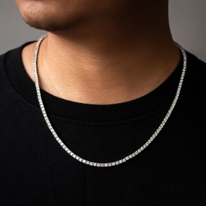 3MM Tennis Chain Necklace
