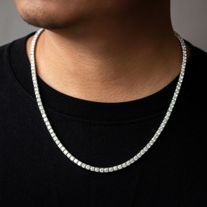 4MM Tennis Chain Necklace